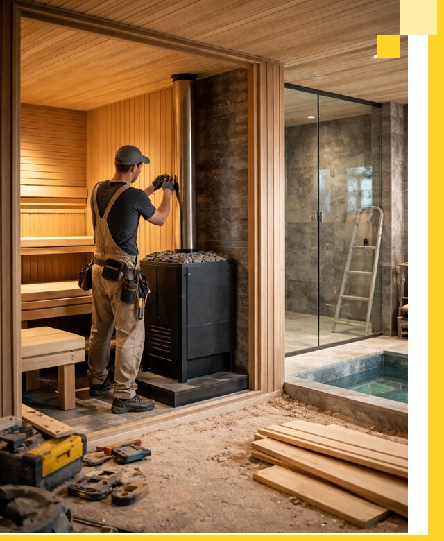 Полное строительство банных комплексов под ключ в Вятских Поляне