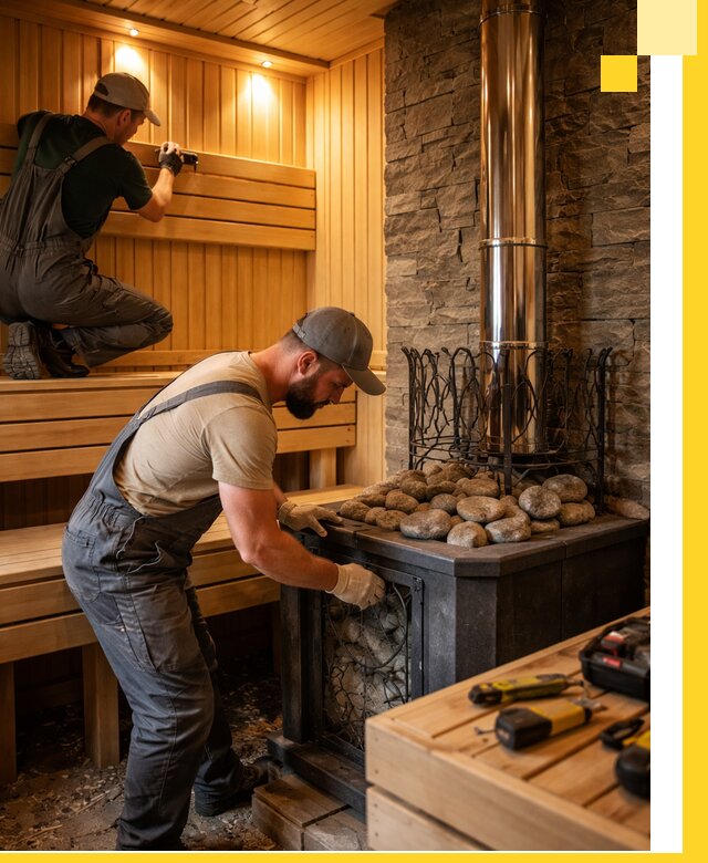 Комплексный дизайн бань, саун и зон отдыха в Вятских Поляне