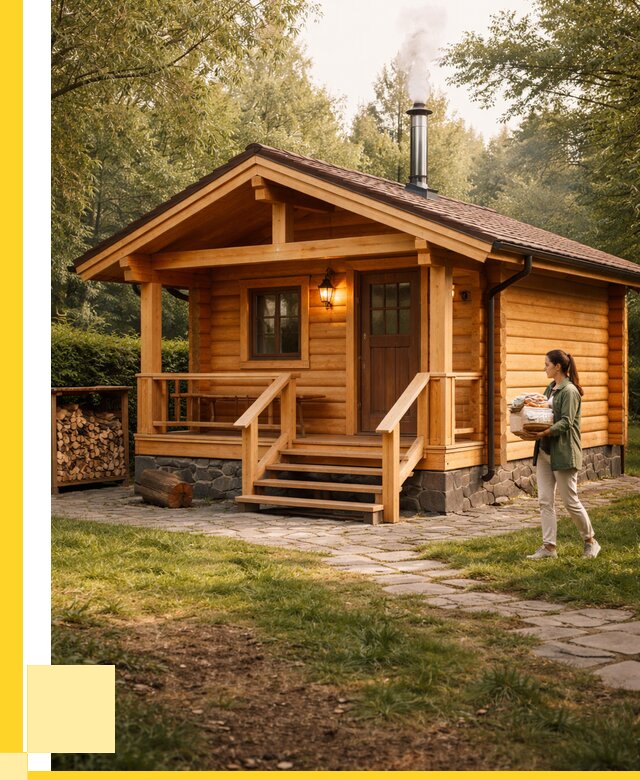 Купить баню под ключ в Вятских Поляне от 659750 р. | ЭриданВтс